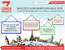 Tablet Screenshot of 7gundehipnozlaingilizce.com